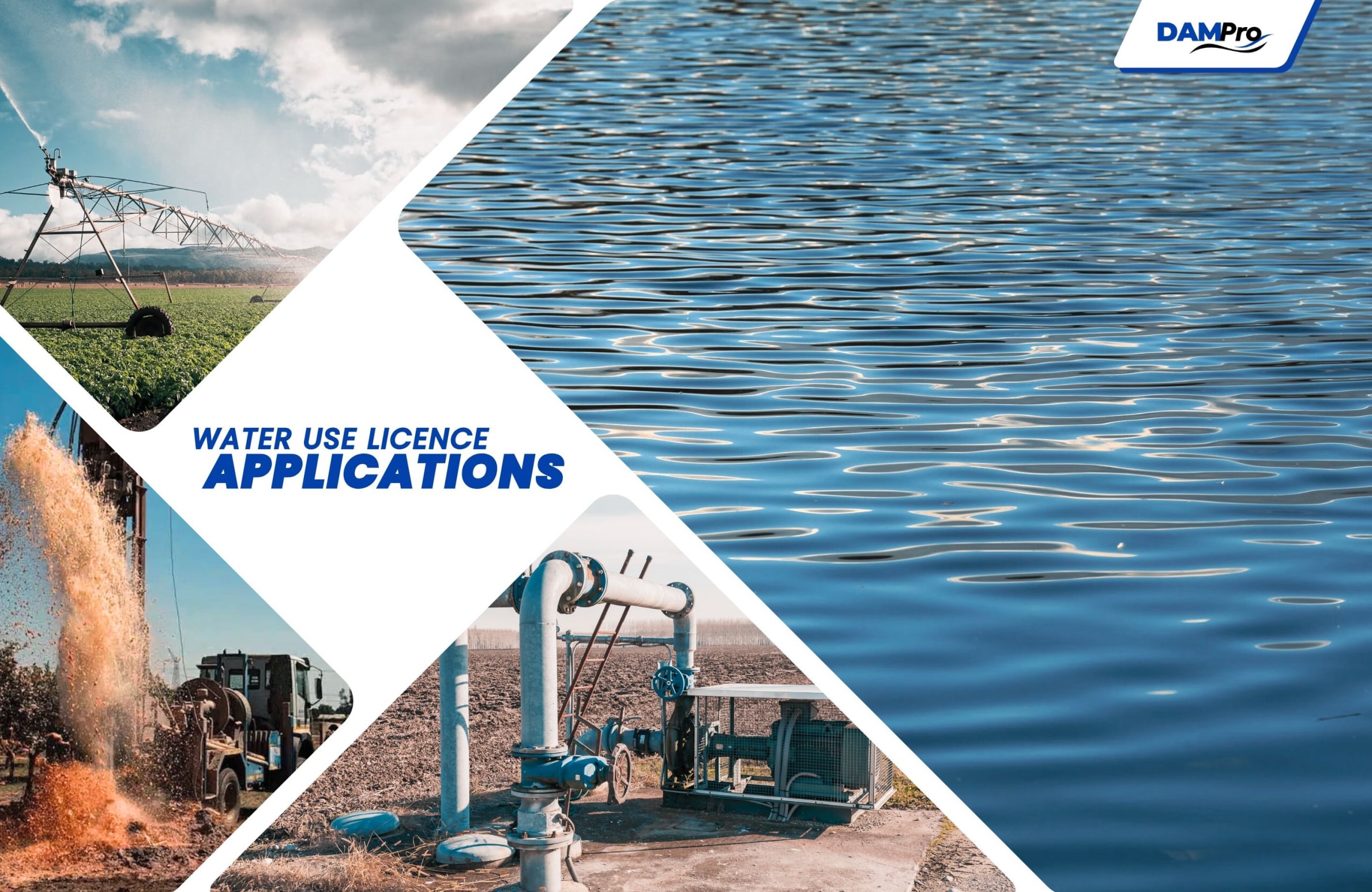 DamPro can assist with the application of your Water Use Licence