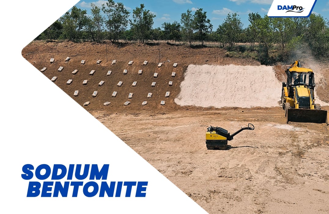 Sodium Bentonite is a clay that is mined