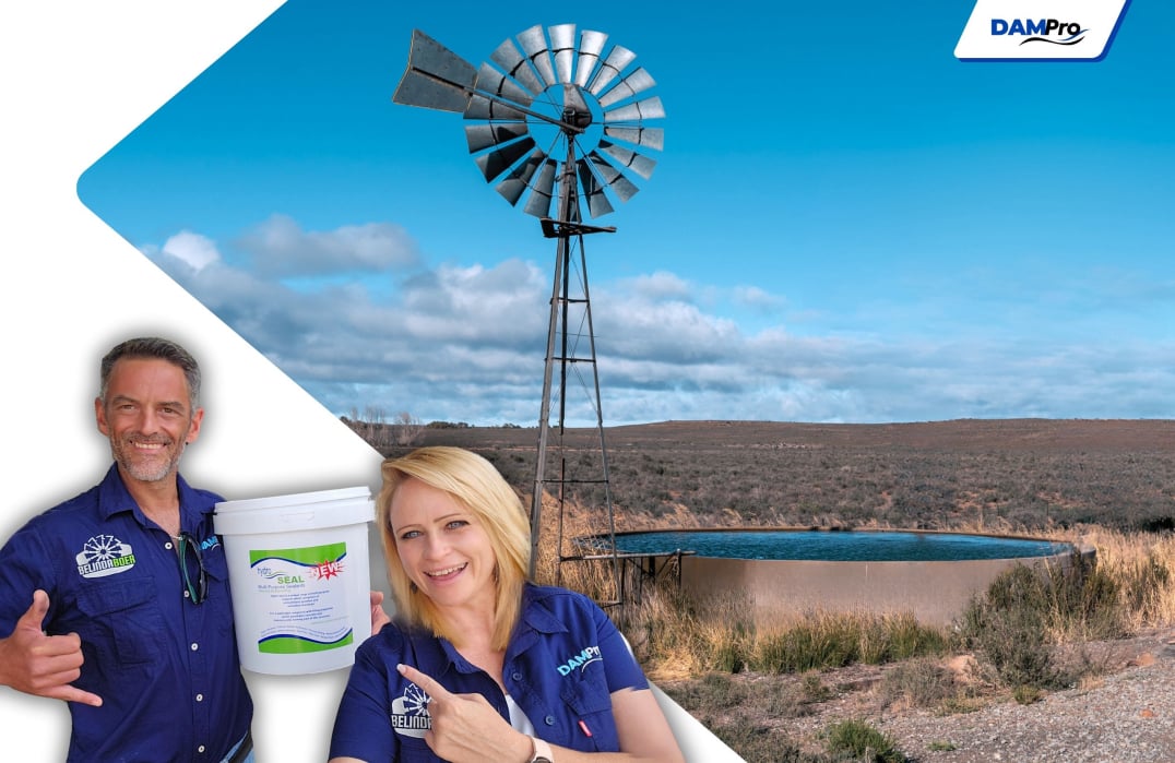 Hydro Seal is suitable to seal cement dams