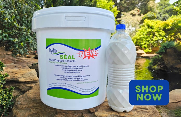 Use Hydro Sealant to seal concrete structures
